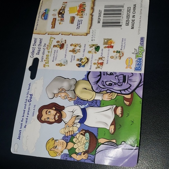 Bible toys Jesus and Boy Figurine Set Tales Of Glory BIBLETOYS - Picture 3 of 4